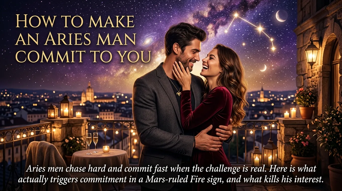 Aries man commitment