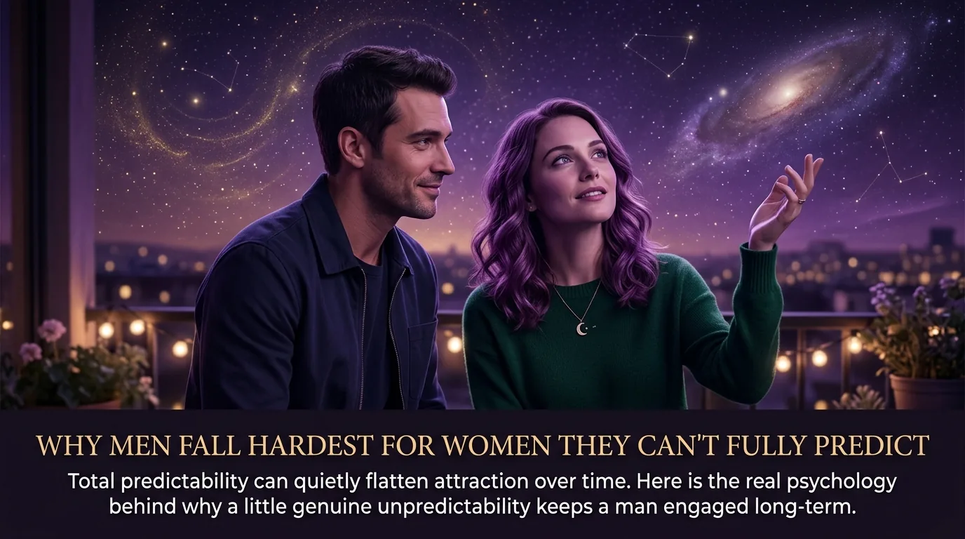 Why men fall for unpredictable women