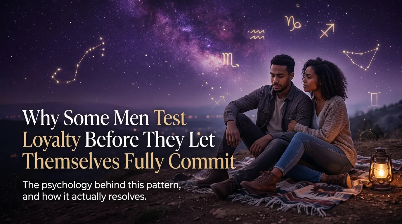 Why men test loyalty before committing